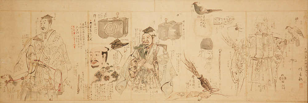 鷹山御神体人形図