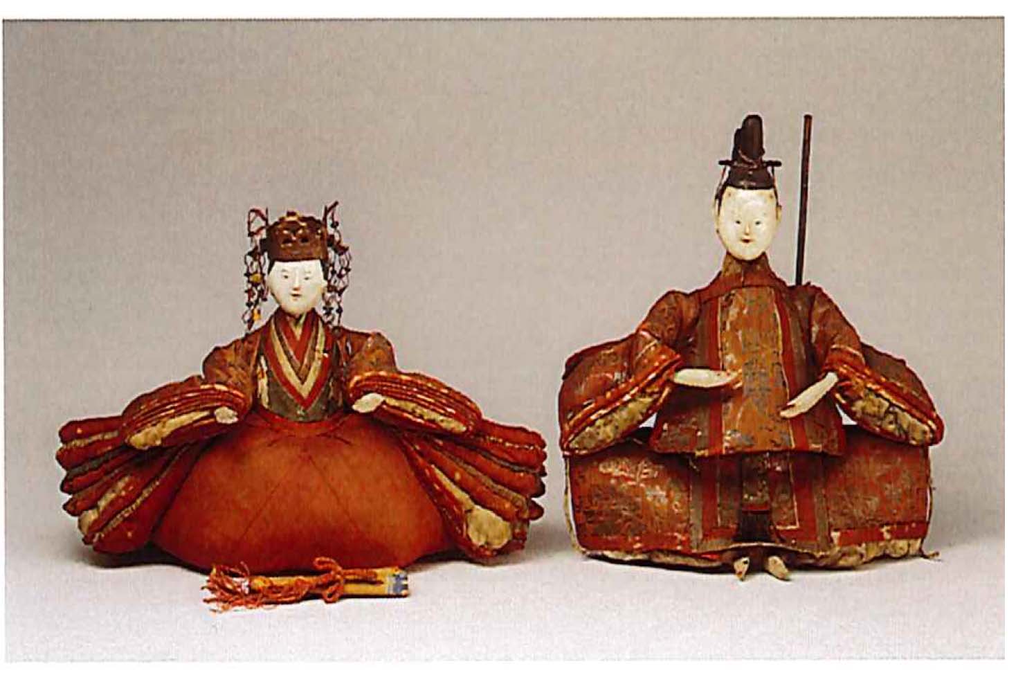 4雛人形元禄雛　江戸時代中期