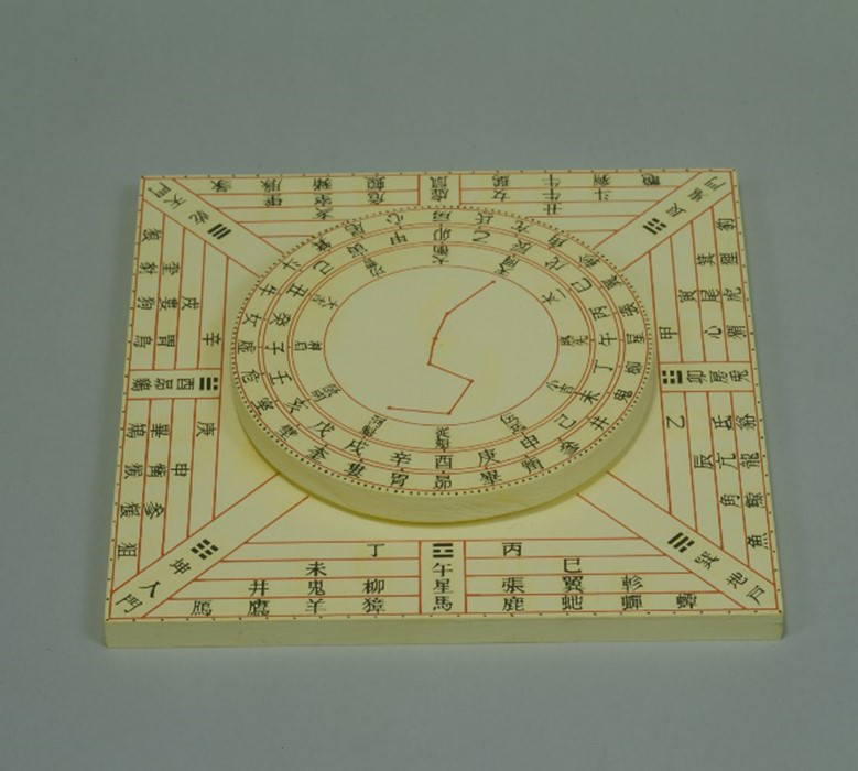 六壬式盤（復元）京都文化博物館蔵