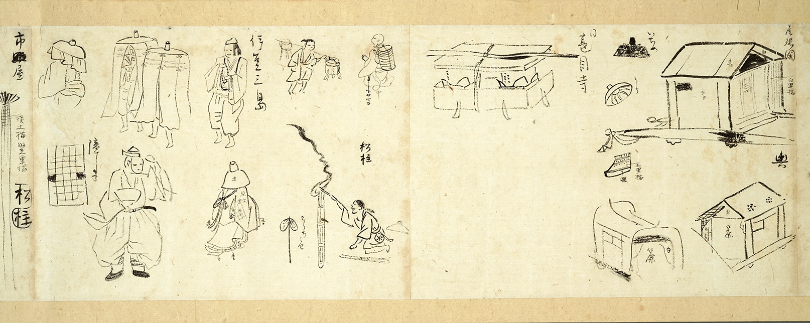 『一遍上人絵伝』模写　安永2 年(1773) 個人蔵