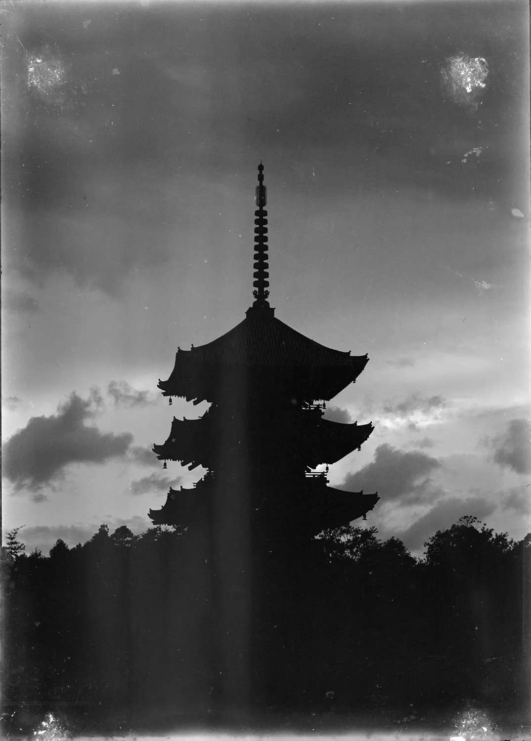 黒川翠山撮影｟東寺｠明治末　京都府立京都学・歴彩館蔵