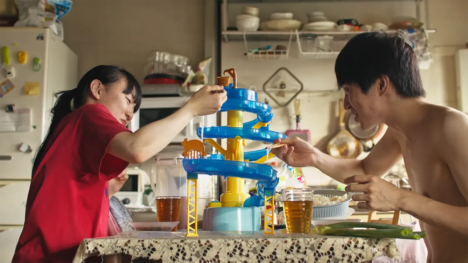 『空回りする直美』