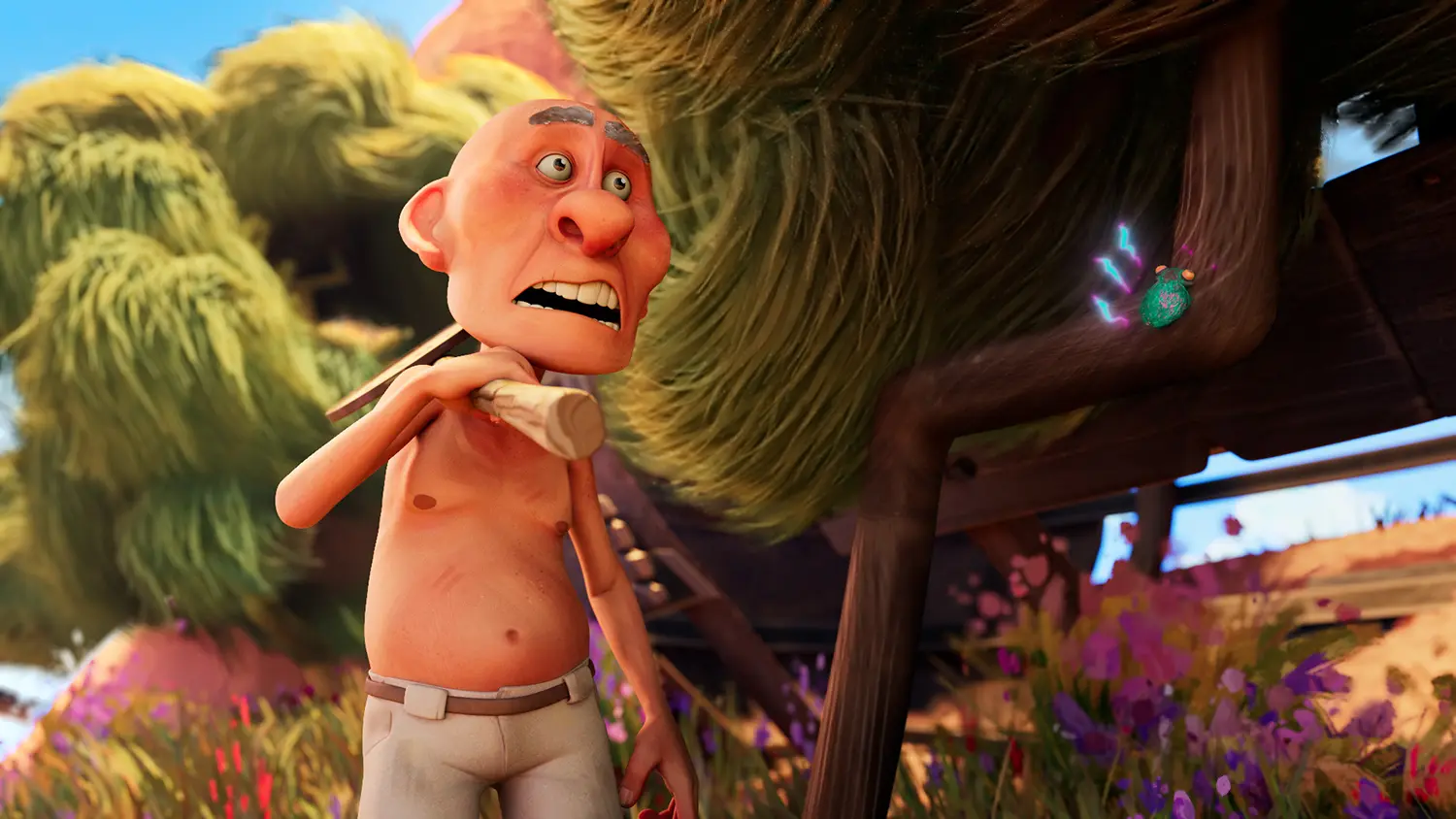 『The Calm of the Cicadas』Au Calme Des Cigales